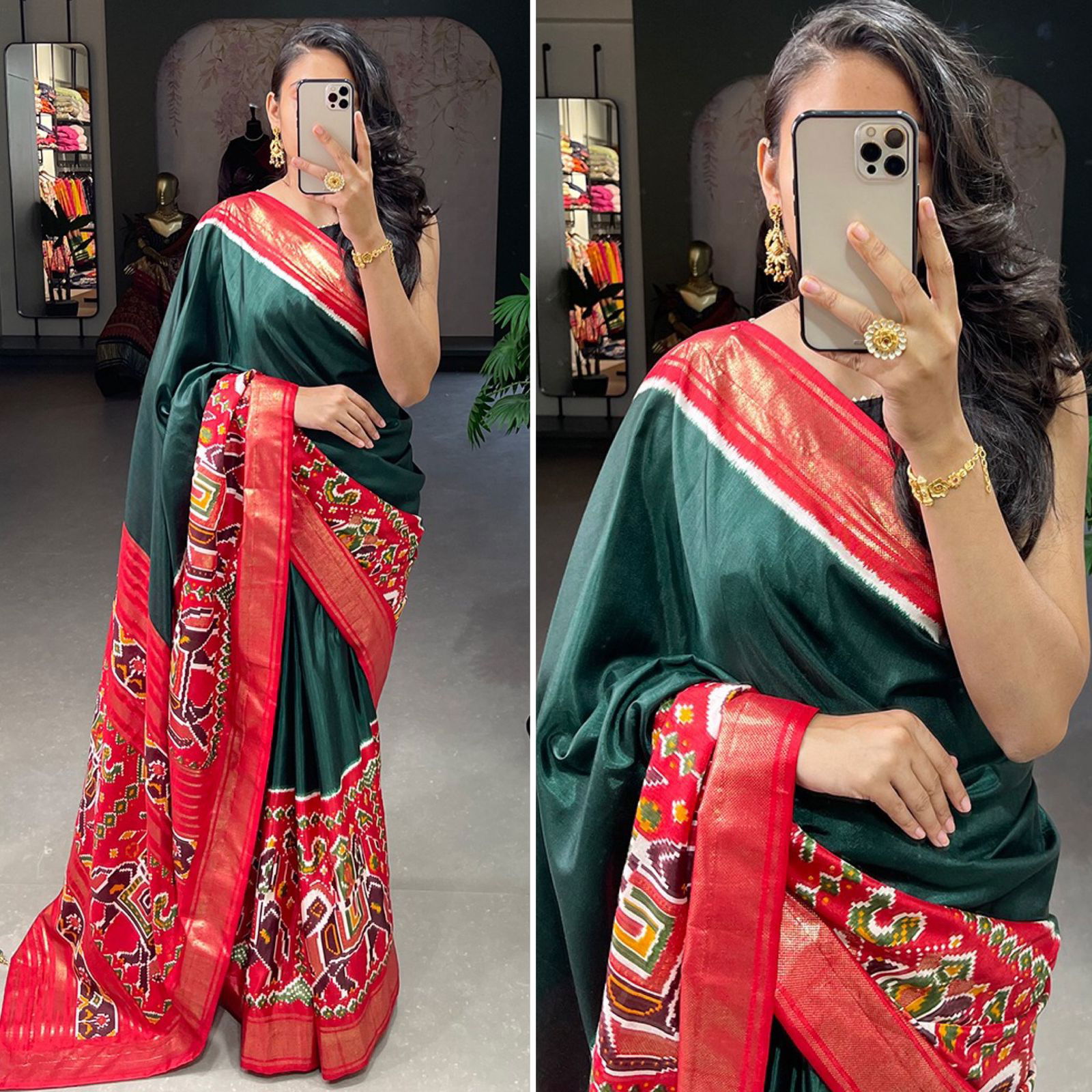 Bt 4009 Beautiful Dola Silk Saree Collection
